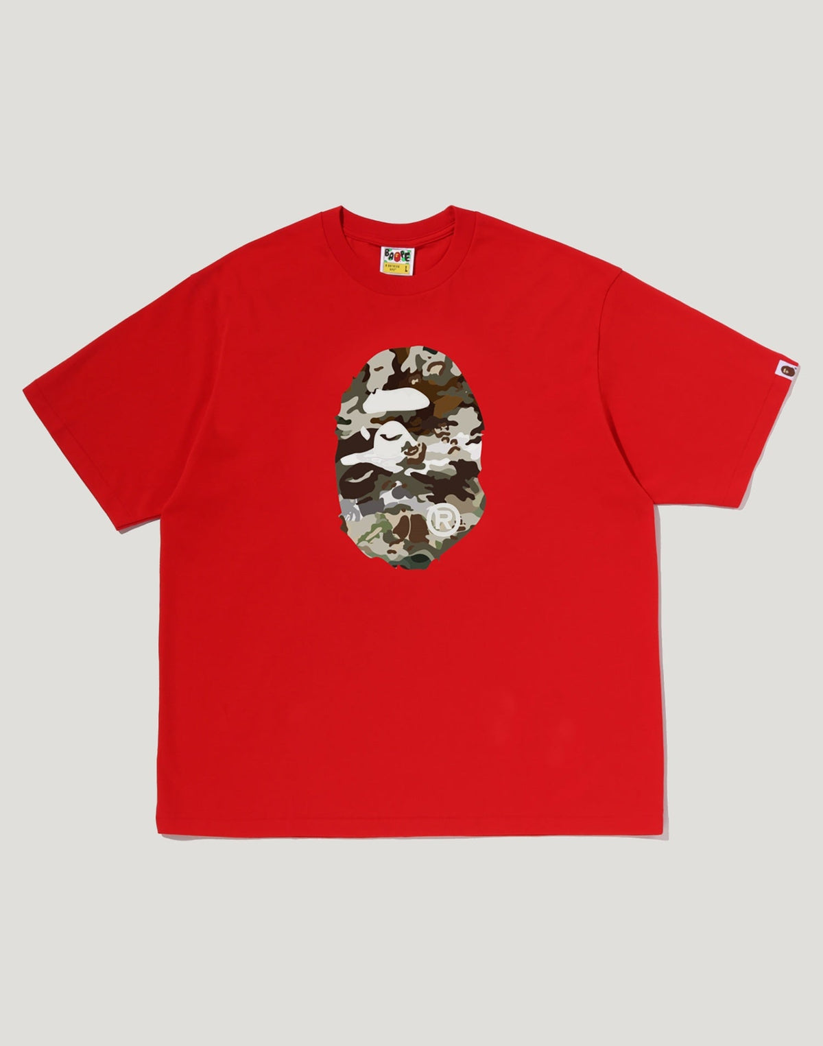 HYBRID CAMO APE HEAD RELAXED FIT TEE MENS