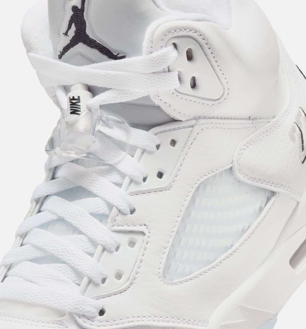 Air Jordan 5 Retro OG White Metallic Men's Lifestyle Shoes