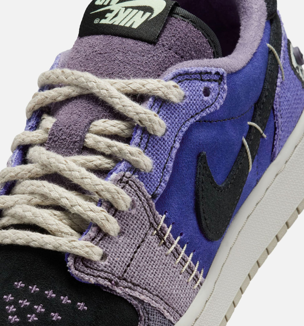 Air Jordan 1 Low OG Grade School Shoes – Regency Purple / Dark Raisin