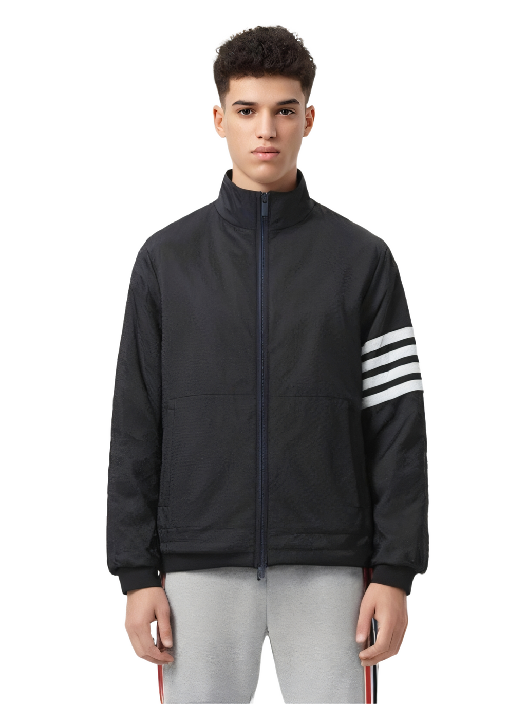Checkered embossed jacket | Thom Browne