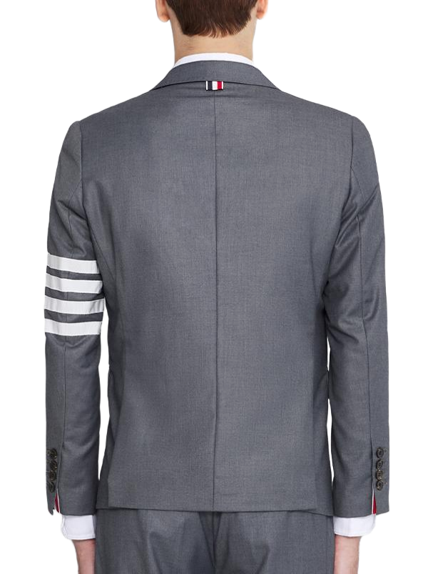 Men's four-piece white suit