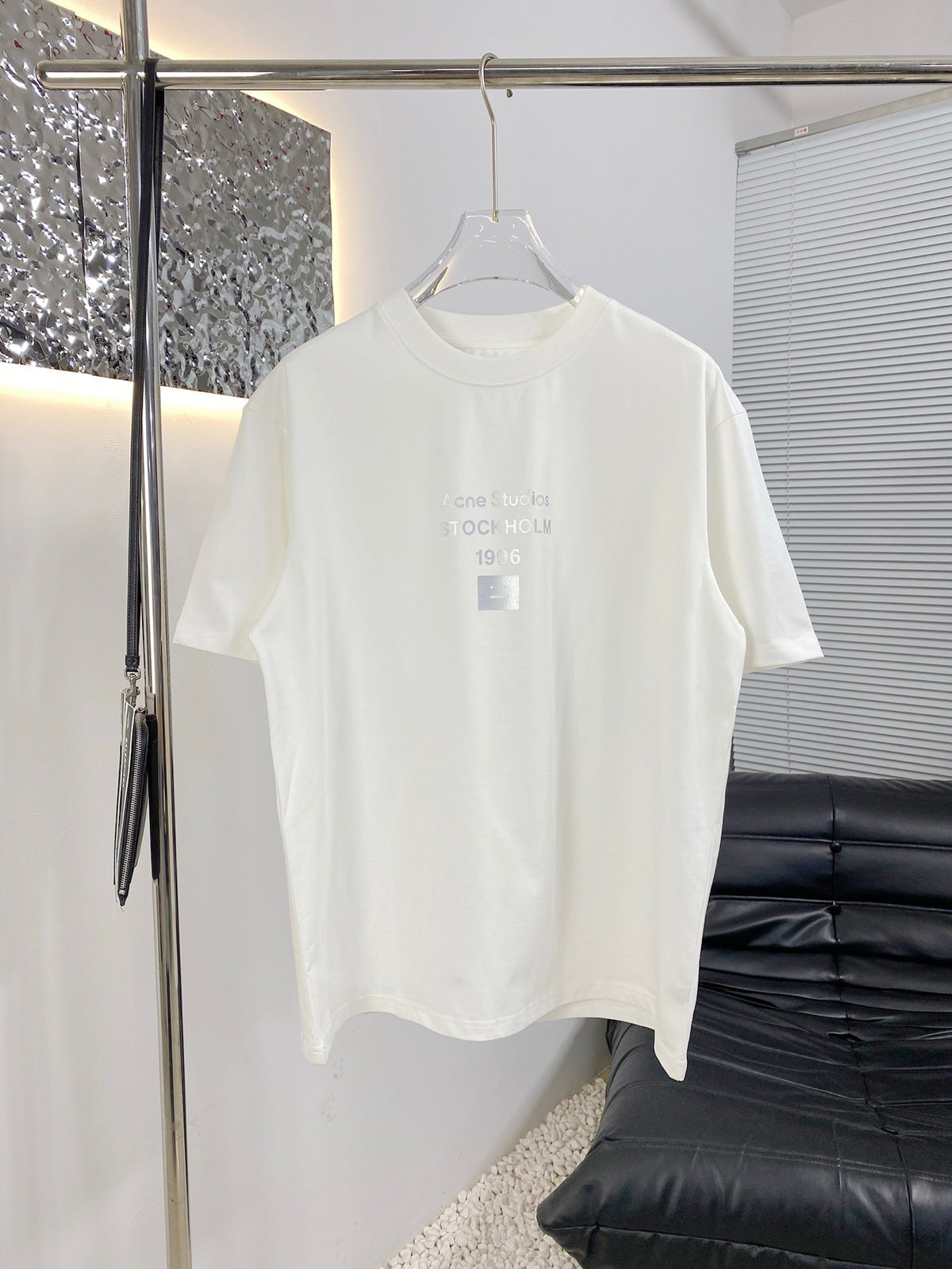 Acne Studios Short‑Sleeve Stockholm 1996 Face Graphic T‑Shirt