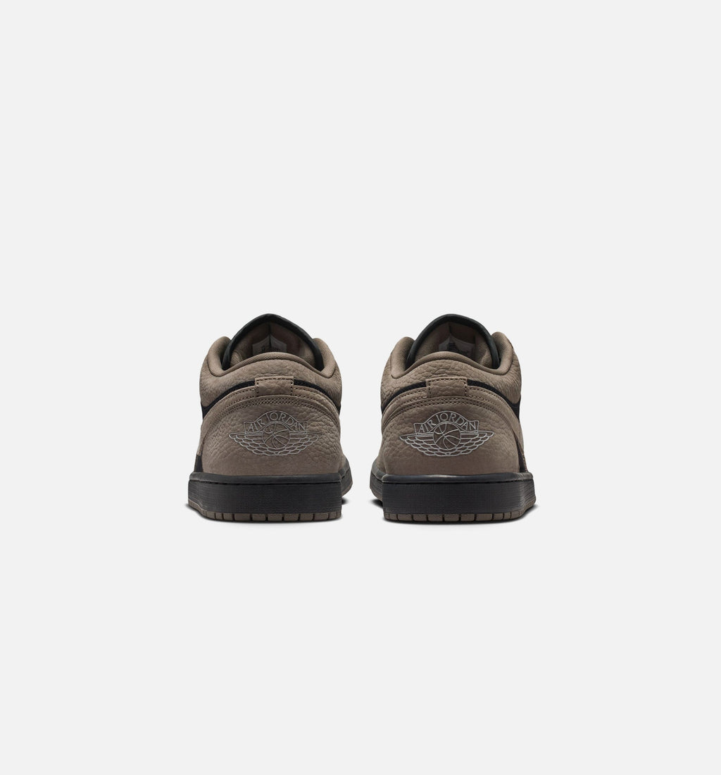 Air Jordan 1 Low SE Men's Shoes – Black / Olive Grey / Light Wild Mango