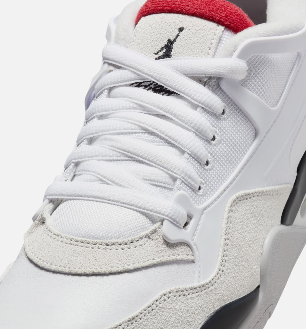 Air Jordan 4 RM Men's Shoes - White & Neutral Grey