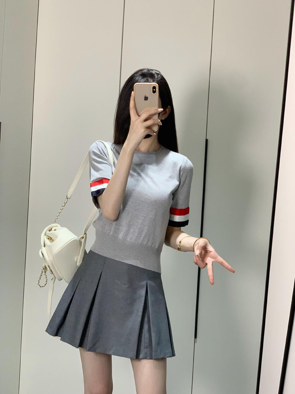 Knitted T-shirt