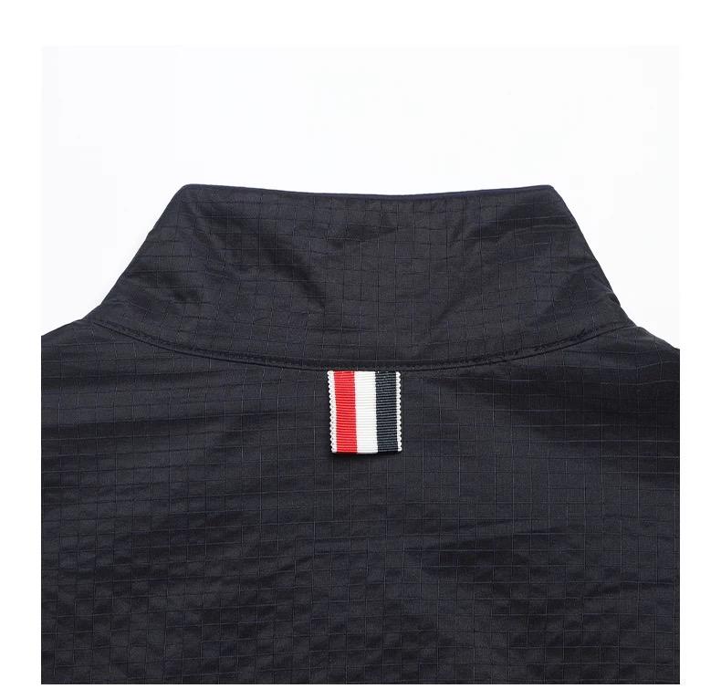 Checkered embossed jacket | Thom Browne