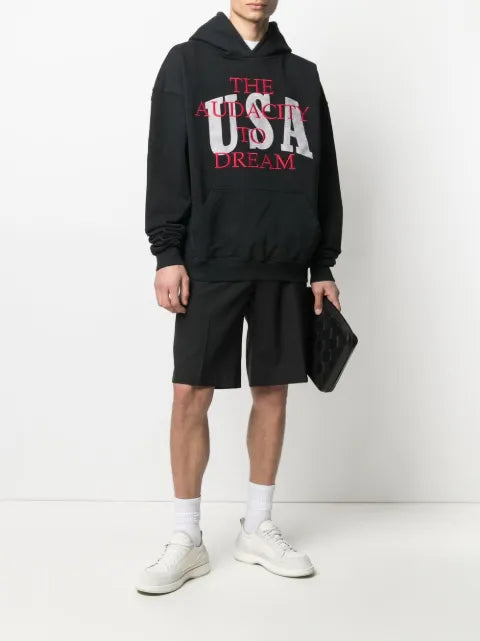 RHUDE Dreamers cotton hoodie