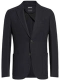 Zegna single-breasted cashmere-wool blazer