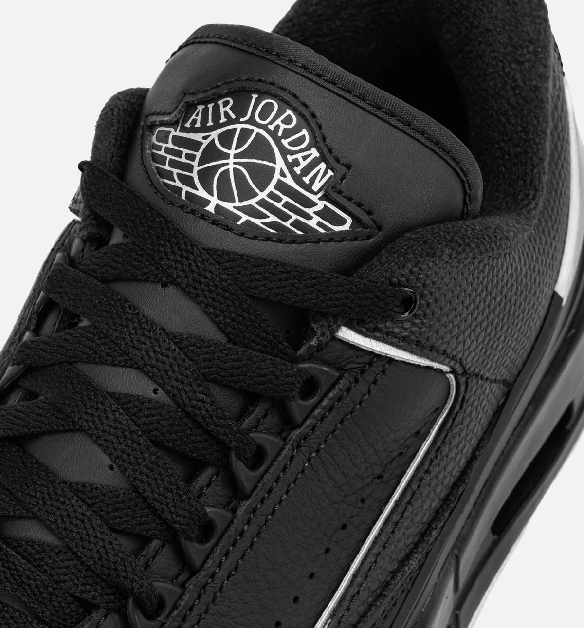 Air Jordan 23 Men's Lifestyle Shoes - Black & Metallic Silver