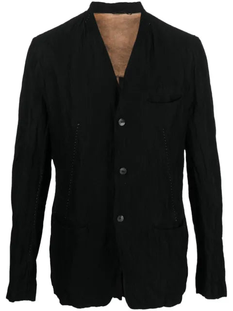 Masnada textured cotton-blend blazer