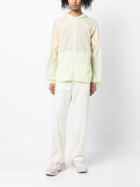 Post Archive Faction transparent-design hooded jacket