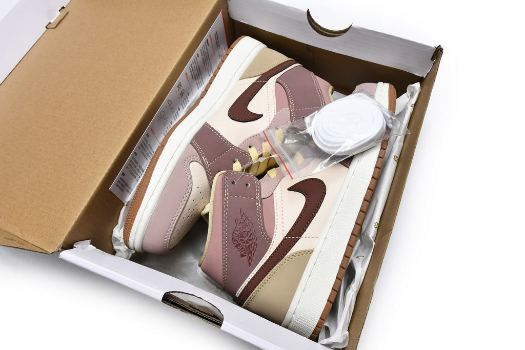 Air Jordan 1 Mid SE Dark Pony Smoky Mauve (W) Reps Sneaker DO7440-821