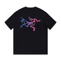 Arc'teryx Front‑Back Gradient Bird Skeleton Short‑Sleeve T‑Shirt Unisex