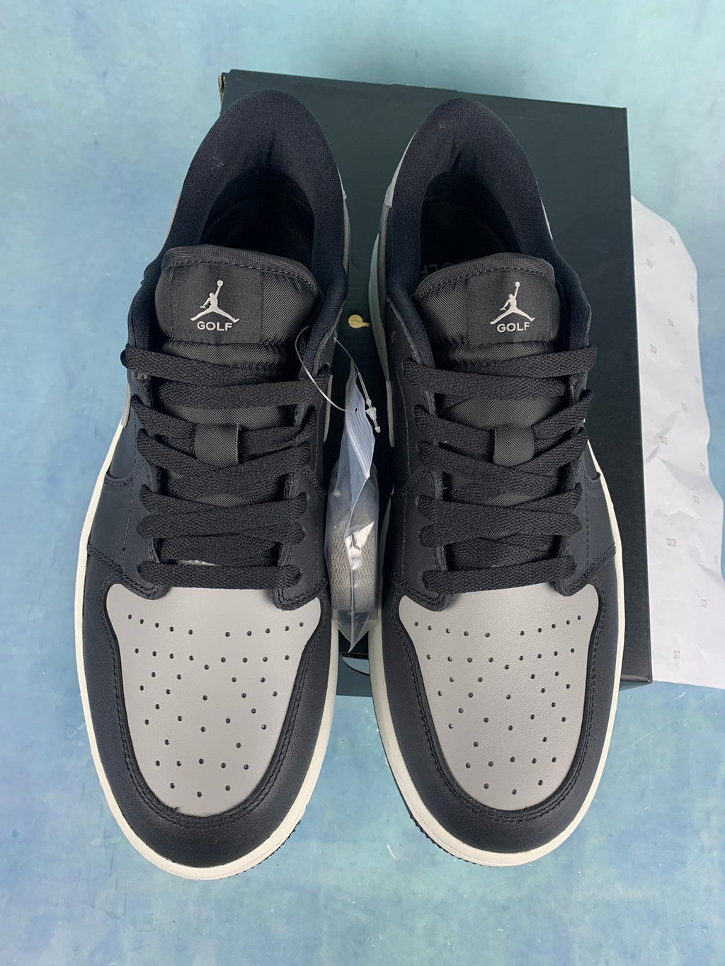 Air Jordan 1 Low Black/Grey Unisex Sneakers DD9315-001