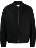 Jil Sander band-collar wool bomber jacket