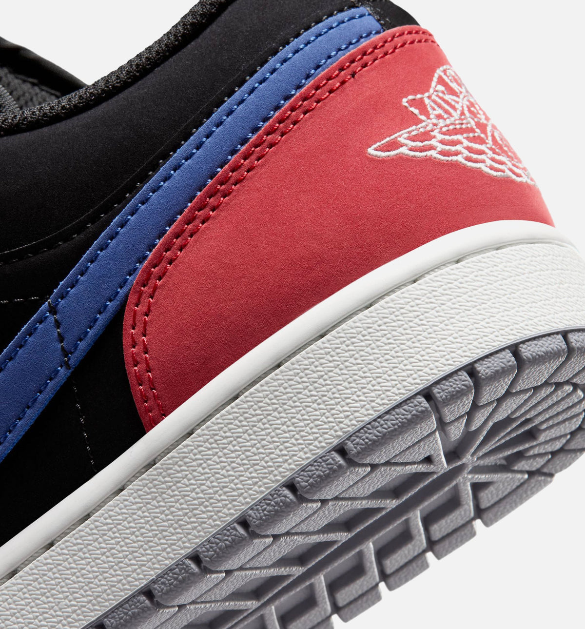 Air Jordan 1 Low Men's Shoes – Black / Summit White / True Blue / Varsity Red