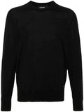 DSQUARED2 logo-plaque fine-knit jumper