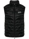 Ea7 Emporio Armani logo-print padded gilet