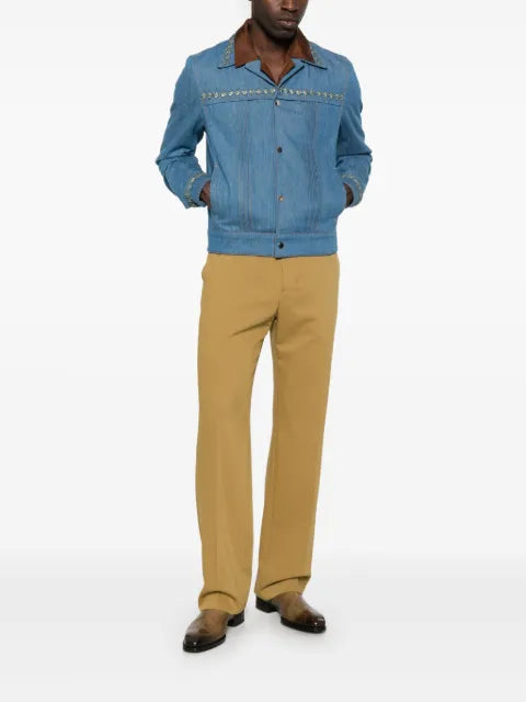 AMIRI crystal-embellished jacket