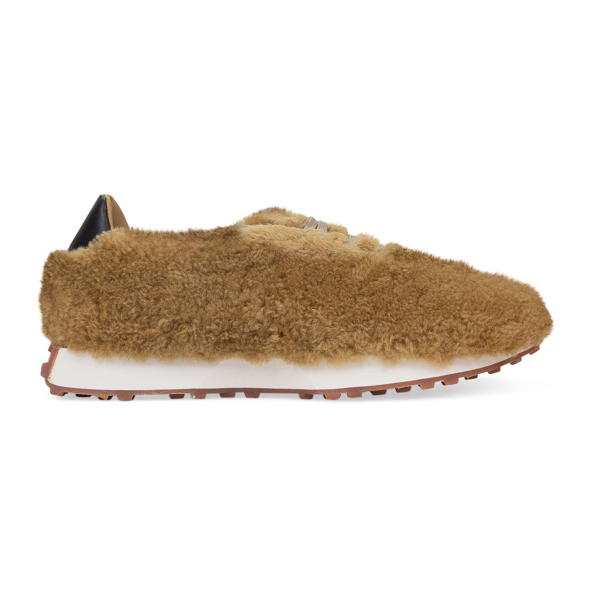 TAN SHERPA RHUNNER SNEAKERS