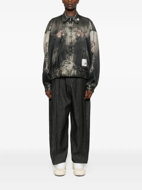 Maison MIHARA YASUHIRO embroidered souvenir jacket