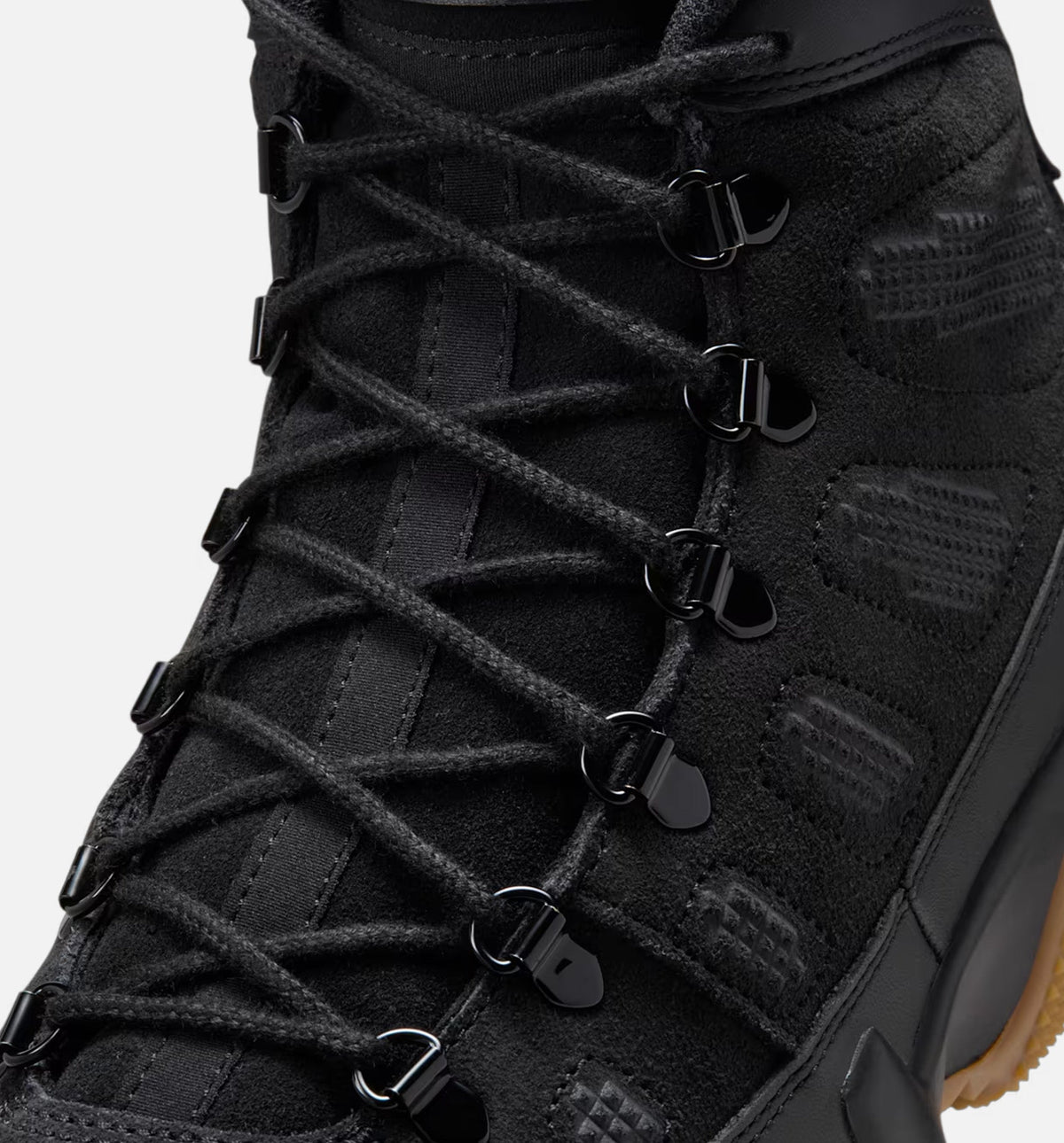 Air Jordan 9 Retro Men's Lifestyle Boots - Black & Gum