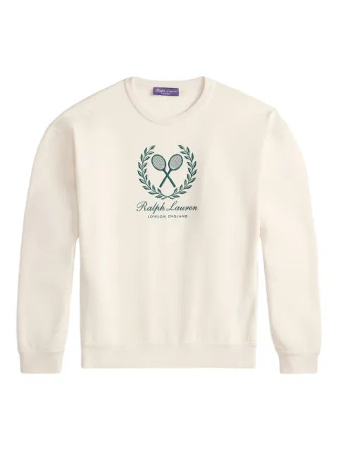 Ralph Lauren Purple Label tennis-motif sweatshirt