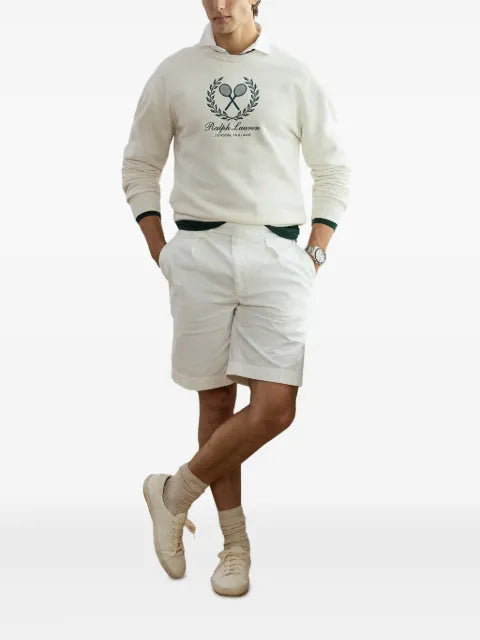 Ralph Lauren Purple Label tennis-motif sweatshirt