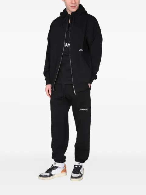 HINNOMINATE zip hooded sweatshirt