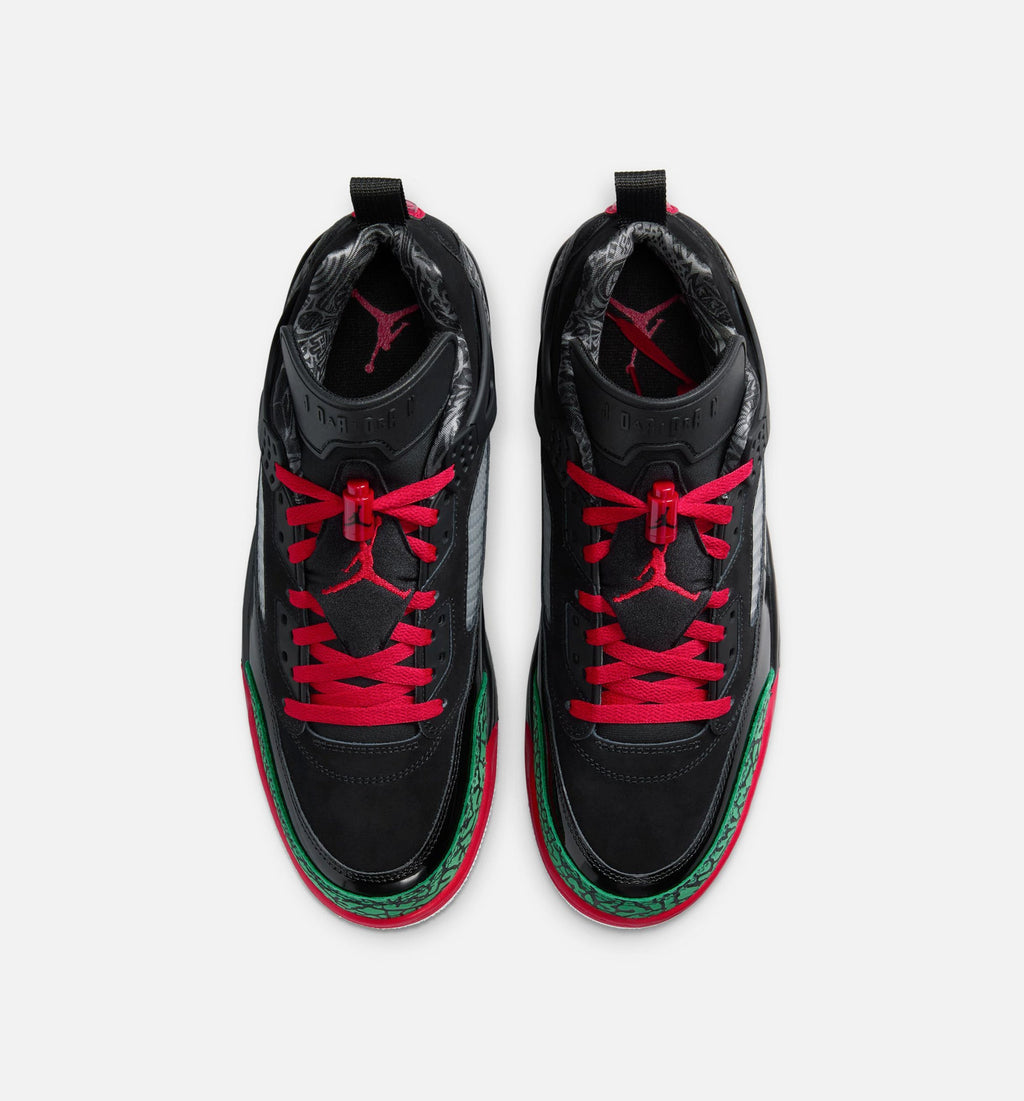 Spizike Low Men's Lifestyle Shoes - Black & Classic Green