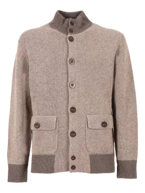 Ballantyne ribbed wool cardigan