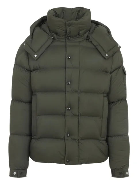 Moncler button hooded jacket