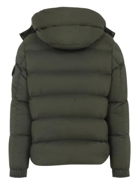 Moncler button hooded jacket