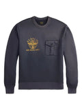Ralph Lauren RRL chest-pocket graphic-print sweatshirt