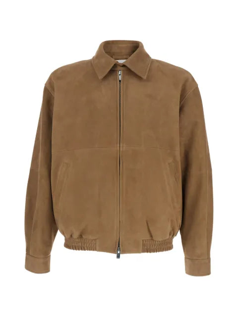 TONYWACK goat suede zip jacket