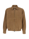 TONYWACK goat suede zip jacket