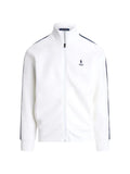 Polo Ralph Lauren stripe-detail zip-up sweatshirt