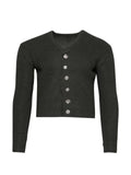PROTOTYPES jewellery button woolen cardigan