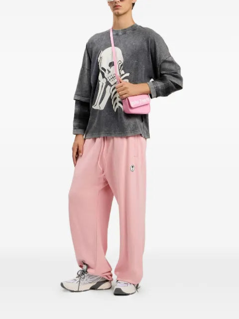 Palm Angels Skull double long-sleeved shirt