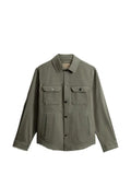 Woolrich garment-dyed shirt jacket