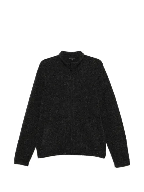 James Perse high-neck long-sleeve cardigan