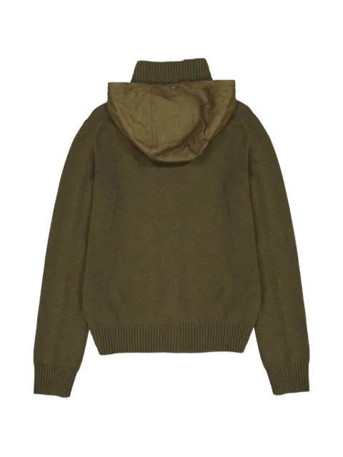 Herno zip-up cashmere hoodie