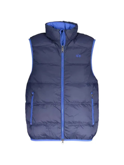 La Martina logo-embroidery gilet
