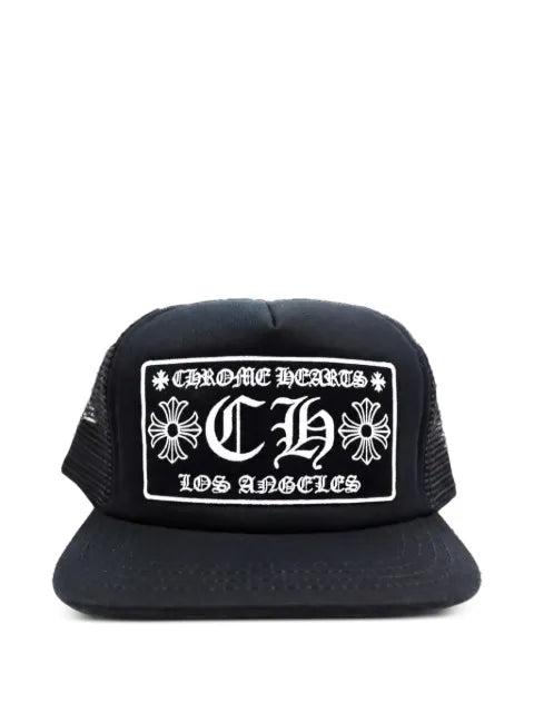 Chrome Hearts logo-embroidered trucker cap