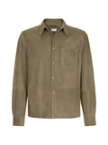 Brunello Cucinelli suede overshirt