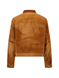 DSQUARED2 weathered suede oversized jean jacket