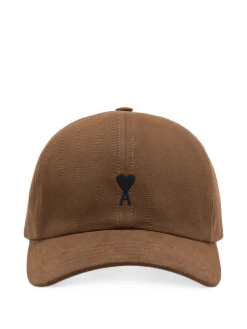 AMI Paris Ami de Coeur cotton baseball cap