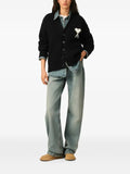 AMI Paris wool cardigan with Ami de Coeur