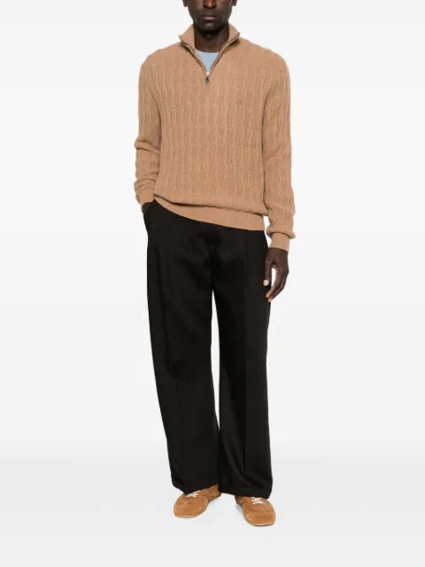 ETRO quarter-zip sweater