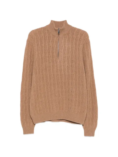 ETRO quarter-zip sweater
